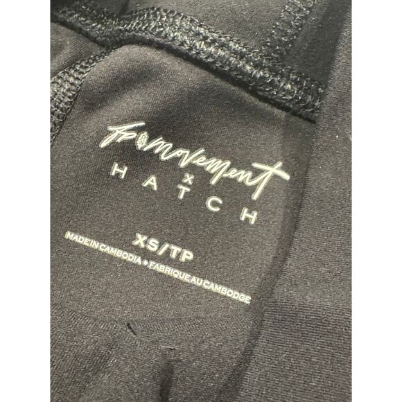 NEW Free People Movement x Hatch Never Better Maternity Leggings XS Black NWT - Picture 6 of 12